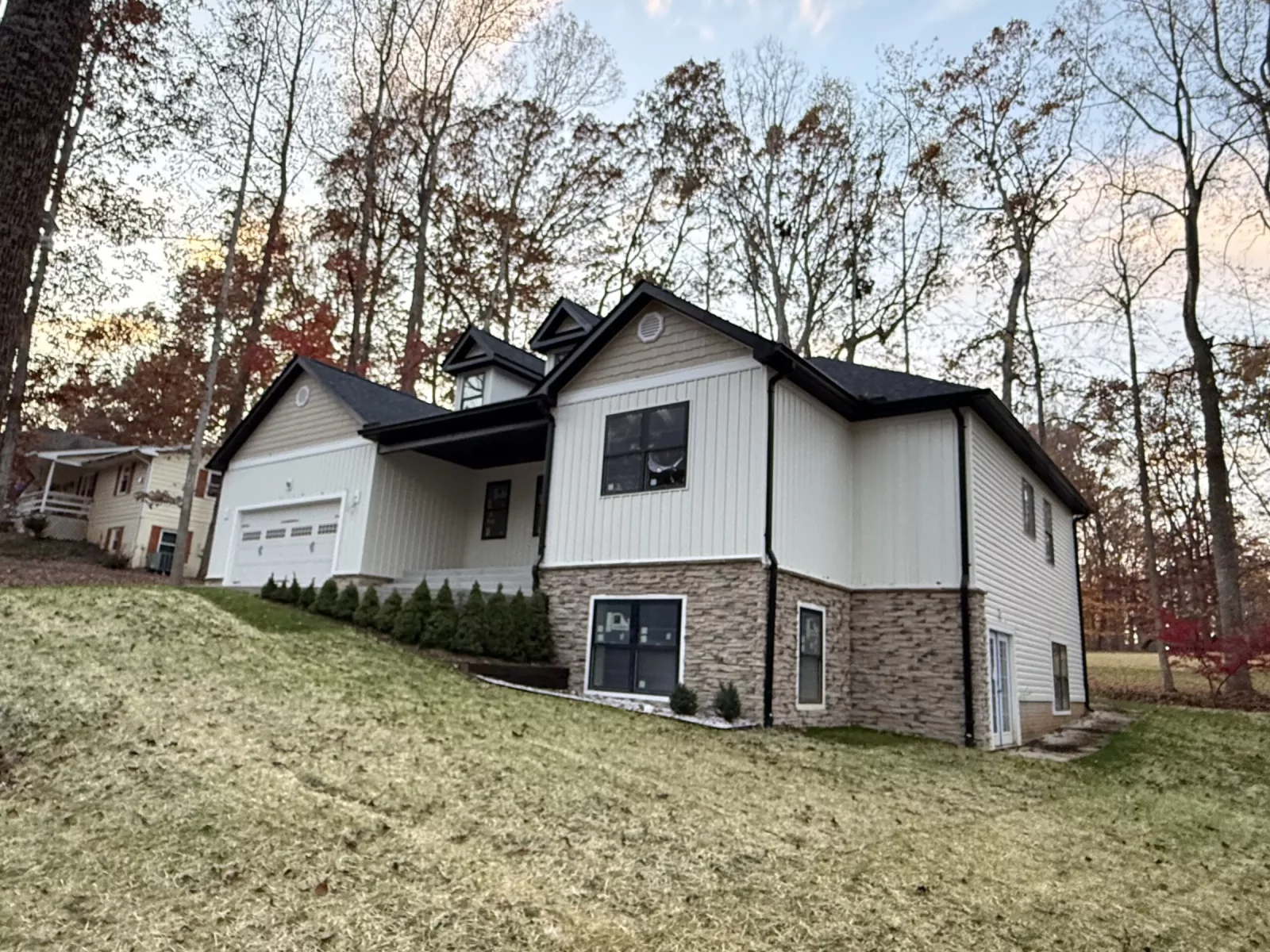Custom Home Build with Walkout Basement gallery photo.